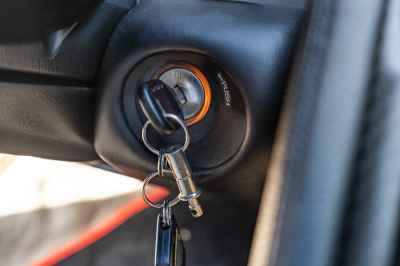 1991 Acura NSX in Formula Red over Ivory