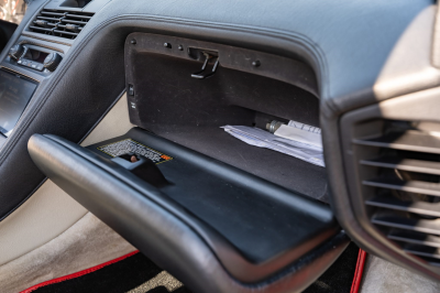 1991 Acura NSX in Formula Red over Ivory