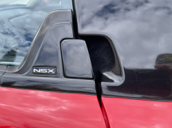 1991 Acura NSX in Formula Red over Ivory