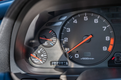 1991 Acura NSX in Formula Red over Ivory