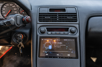 1991 Acura NSX in Formula Red over Ivory