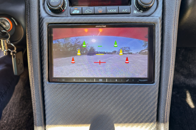 1991 Acura NSX in Formula Red over Ivory