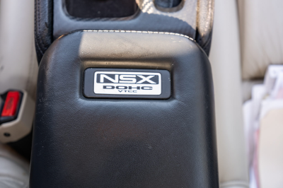 1991 Acura NSX in Formula Red over Ivory