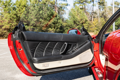 1991 Acura NSX in Formula Red over Ivory