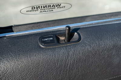 1991 Acura NSX in Formula Red over Ivory