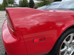 1991 Acura NSX in Formula Red over Ivory