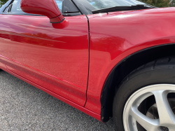 1991 Acura NSX in Formula Red over Ivory