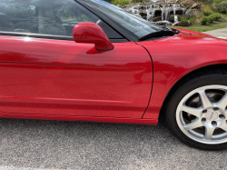1991 Acura NSX in Formula Red over Ivory