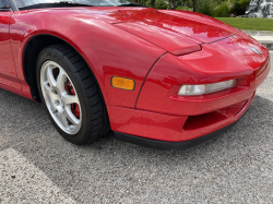 1991 Acura NSX in Formula Red over Ivory