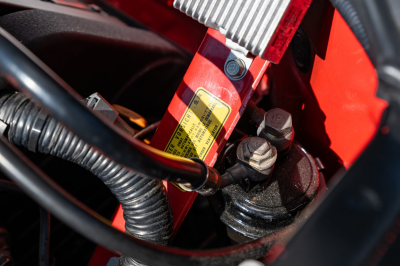 1991 Acura NSX in Formula Red over Ivory