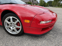 1991 Acura NSX in Formula Red over Ivory