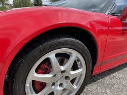 1991 Acura NSX in Formula Red over Ivory