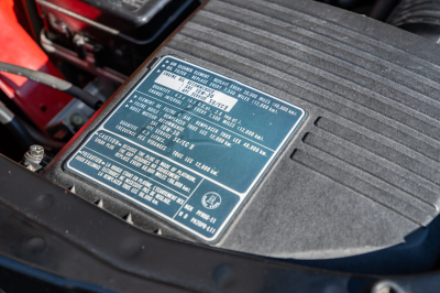 1991 Acura NSX in Formula Red over Ivory