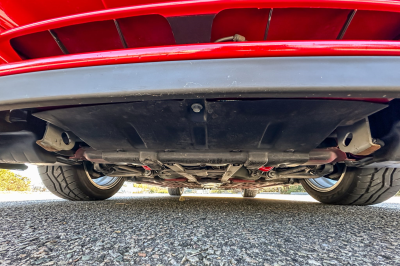 1991 Acura NSX in Formula Red over Ivory