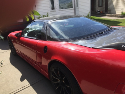 1992 Acura NSX in Formula Red over Other