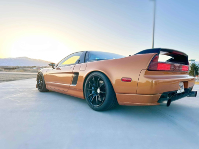 1992 Acura NSX in Imola Orange over Black