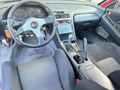 1992 Acura NSX in Imola Orange over Black