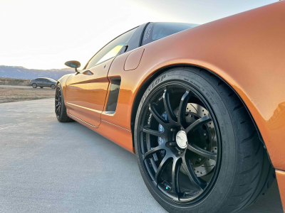 1992 Acura NSX in Imola Orange over Black