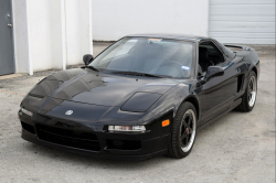 1991 Acura NSX in Berlina Black over Black