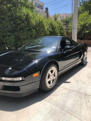 1991 Acura NSX in Berlina Black over Black
