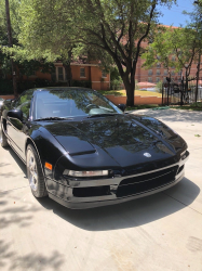 1991 Acura NSX in Berlina Black over Black
