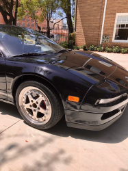 1991 Acura NSX in Berlina Black over Black