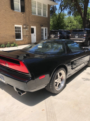 1991 Acura NSX in Berlina Black over Black