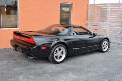 1991 Acura NSX in Berlina Black over Black