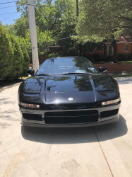 1991 Acura NSX in Berlina Black over Black