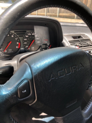 1991 Acura NSX in Berlina Black over Black