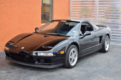 1991 Acura NSX in Berlina Black over Black