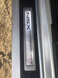 1992 Acura NSX in Sebring Silver over Black