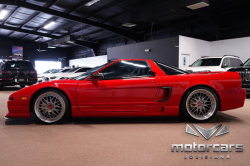 1992 Acura NSX in Formula Red over Black
