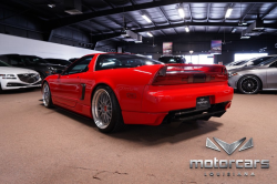 1992 Acura NSX in Formula Red over Black