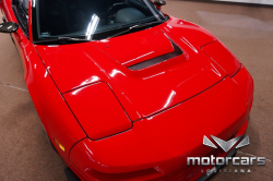 1992 Acura NSX in Formula Red over Black
