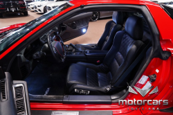1992 Acura NSX in Formula Red over Black