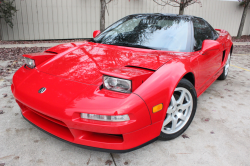 1992 Acura NSX in Formula Red over Black