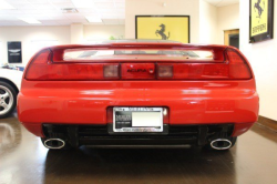 1992 Acura NSX in Formula Red over Black