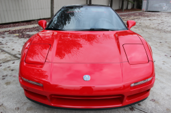 1992 Acura NSX in Formula Red over Black