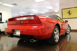 1992 Acura NSX in Formula Red over Black
