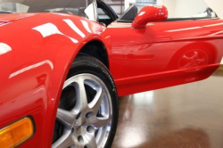 1992 Acura NSX in Formula Red over Black