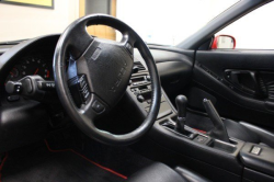 1992 Acura NSX in Formula Red over Black