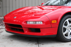 1992 Acura NSX in Formula Red over Black