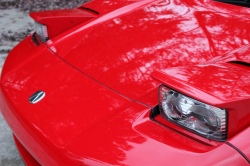 1992 Acura NSX in Formula Red over Black