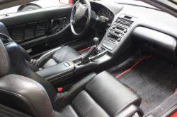 1992 Acura NSX in Formula Red over Black