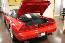 1992 Acura NSX in Formula Red over Black