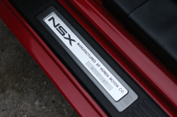 1992 Acura NSX in Formula Red over Black