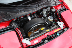 1992 Acura NSX in Formula Red over Black