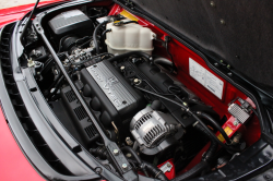 1992 Acura NSX in Formula Red over Black