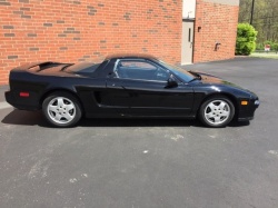 1991 Acura NSX in Berlina Black over Black